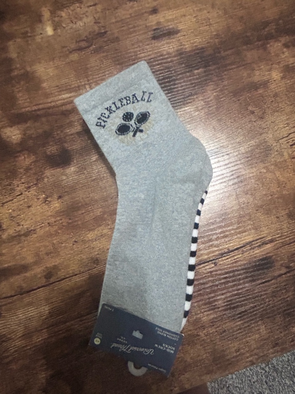 Pickleball Crew Socks - Athletic Comfort